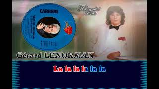 Karaoke Tino  Gérard Lenorman  Si jétais président  Avec Choeurs [upl. by Lord954]