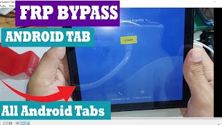 FRP Bypass Android Tablet G Tide  FRP Bypass All android Tabs China Tabs [upl. by Aneles]