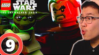 Count Dooku VS Yoda  Lego Star Wars Die Skywalker Saga 👽 9 [upl. by Arutak51]