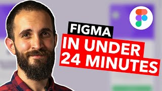 Figma UI Design Tutorial Get Started in Just 24 Minutes [upl. by Tabatha624]