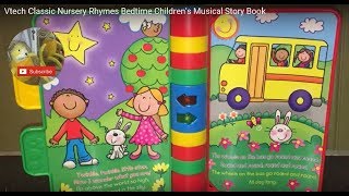 Vtech Classic Nursery Rhymes Bedtime Childrens Musical Story Book [upl. by Sorodoeht]