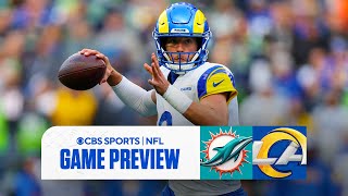 NFL Week 10 Monday Night Football Dolphins vs Rams  Full Game PREVIEW [upl. by Oileve519]