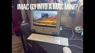 I Converted an IMac G3 into Mac Mini IMac [upl. by Benkley]