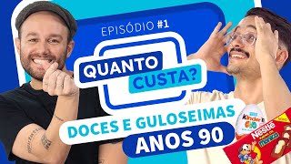 Quanto Custa Doces e Guloseimas Anos 90 Kinder Ovo Chocolate Surpresa e Mais  Acordo Certo [upl. by Odareg]