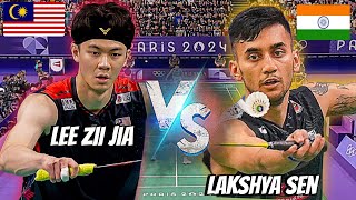 Highlights 🔥 Lee Zii jia MAS vs Lakshya sen IND  Match 2024 [upl. by Arema]