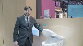 TOTO  WASHLET G5A Integrated Smart Toilet  KBIS  IBS 2024 [upl. by Ahsata756]