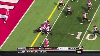 Ohio State vs San Diego State 2013 Highlights Week 2 [upl. by Airamak751]