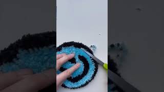 cleaning a emoji rug [upl. by Enetsirk169]