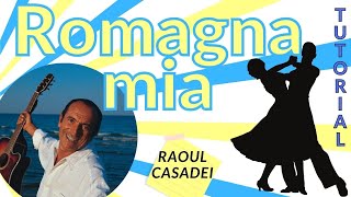 Romagna Mia Casadei Chitarra Accordi [upl. by Bocyaj]