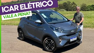 TESTEI O iCAR ELÉTRICO DA CAOA CHERY [upl. by Farika]