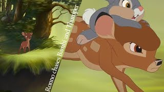 Bambi 2  Ronno chases Bambi and Thumper HD [upl. by Lemuelah]