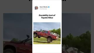 Brutal Durability test of Toyota Hilux shorts [upl. by Helas]