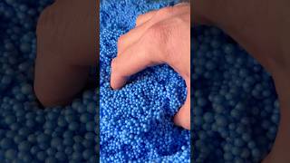 Making a silicone sphere filled with sticky foam balls [upl. by Kunin]