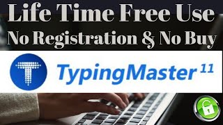 Typing master lifetime freetyping master free me kaise use karetyping master 11 free for lifetime [upl. by Ki377]