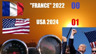 france 2022 00  usa 2024 01 ❤️trump expatriation motorcycle [upl. by Reitman]