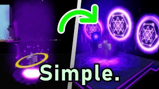 How To Make AWESOME AURAS in Obby Creator EASY GUIDE [upl. by Eusassilem]