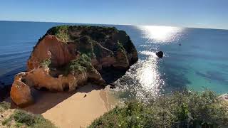 Praia da Rocha  boiska plaża miasto  Proskos [upl. by Tilden]