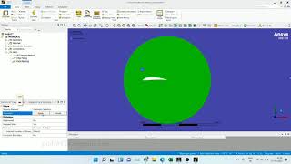 ANSYS Meshing  Meshing For an Airfoil Simulation [upl. by Arytal]