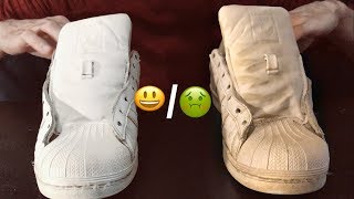 TUTO  COMMENT NETTOYER SES CHAUSSURES EFFICACEMENT [upl. by Aitselec391]