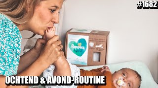 OCHTEND EN AVONDROUTINE MET BABY JULES  JOLIEN EN JENNO VLOG 1682 [upl. by Smailliw]