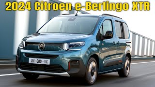 2024 Citroen e Berlingo XTR EV Revealed [upl. by Htebazil]