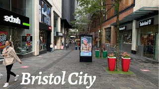 Walk around Bristol city centre  Visit Bristol UK [upl. by Cross60]