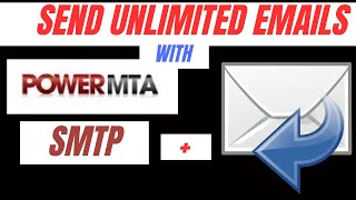 send unlimited emails with PowerMta smtp bulk and email sender Software [upl. by Ieppet297]