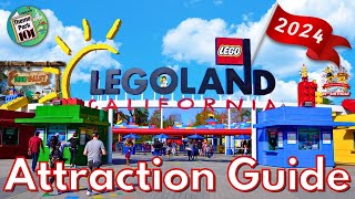 LEGOLAND California ATTRACTION GUIDE  2024  All Rides amp Shows [upl. by Wenn940]