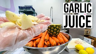 Juicing Garlic for the First Time [upl. by Taite]