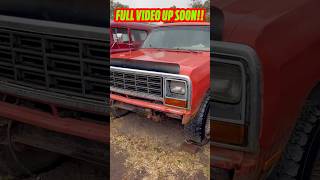 Got another Ramcharger dodge ramcharger 4x4 willitrun [upl. by Yorker]