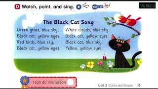 The Black Cat Song  Halloween song kidssong kidsvideo [upl. by Irap885]