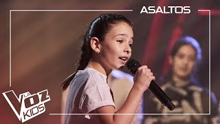 Celia Puntas canta Ángel Caído  Asaltos  La Voz Kids Antena 3 2024 [upl. by Severen14]