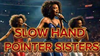 SLOW HAND  POINTER SISTERS  LYRICS [upl. by Shandee561]