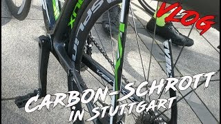 CarbonSchrott in Stuttgart und TrikotGiveaway  Deutschland Tour  ShakeDown [upl. by Irved]