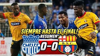 TERMINÓ TODO EMELEC 00 BARCELONA SC RESUMENSE ACABÓ la ETAPA para BSC FEO CLÁSICO DEL ASTILLERO [upl. by Eibrik]