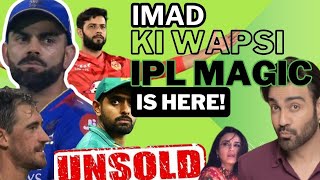 IMAD is back  Babar Unsold  IPL HAS OFFICIALLY BEGUN CriComedy 295 [upl. by Innos39]