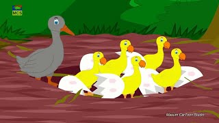 The Duck Story  Five Little Ducks  Bangla Rupkothar Golpo  films  Fox Cartoon  Bengali Golpo [upl. by Renwick614]