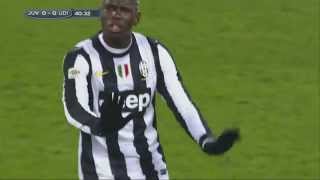 Paul Pogba Amazing Two Goals vs Udinese [upl. by Llekcir]