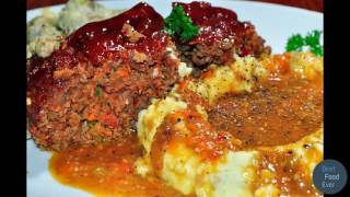 Sausage amp Ground Beef Meatloaf  Best Food Ever [upl. by Mcquoid]