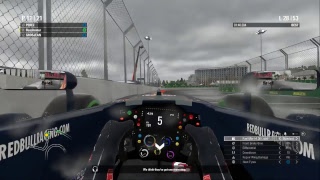 GLITCHES EN LAG CRASHED in F1 2016 Sochi 100 Race [upl. by Fredenburg881]