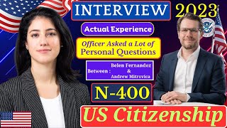 Practice n400 us citizenship Interview 2023 amp Oath Ceremony  n400 naturalization interview 2024 [upl. by Aisereht218]