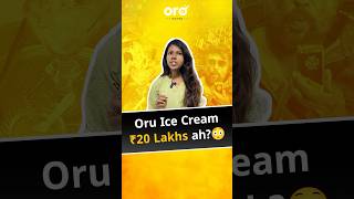 Oru Ice Cream ₹20 Lakhs ah😳 Gold and its many uses✨ gold icecream goldtooth foodindustry [upl. by Colin648]