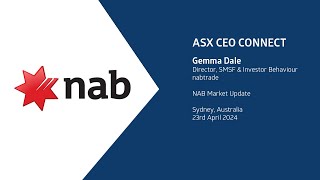 ASX CEO Connect April 2024  Market update [upl. by Aikyt302]