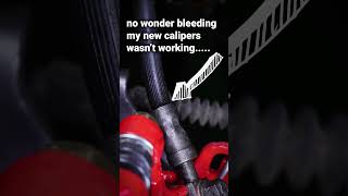 Brake caliper bleeding problem vw [upl. by Valencia]