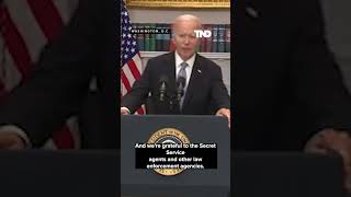 Biden urged Americans not to make assumptions about the motive of Trump shooter [upl. by Ayekat427]