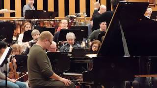 Kevin Cole rehearses Gershwins Piano Concerto in F with the Brussels Philharmonic Orchestra [upl. by Monia]