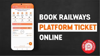 Platform ticket online book kaise kare mobile se  platform ticket online booking irctc [upl. by Dalston]