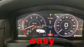 Quick Oil Life Reset Guide for Cadillac Escalade [upl. by Gaither983]