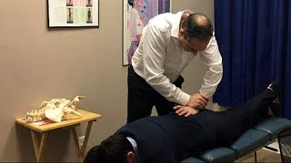 L4 L5 Disc Bulge Treatment Without Surgery  Chiropractic Adjustments  Dr Walter Salubro [upl. by Thebault]