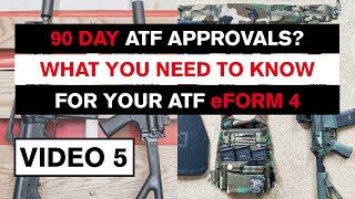 ATF eForm 4 Fastest Way To Get A Suppressor eFile For Your Silencer [upl. by Roskes]